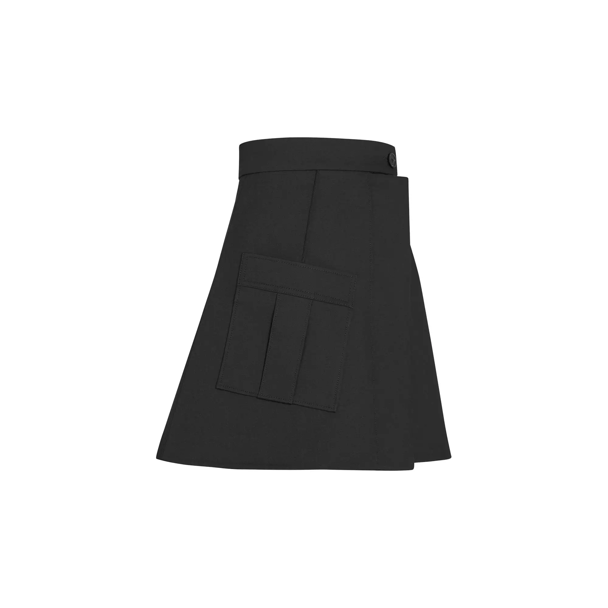 A-Line Wrap Skirt