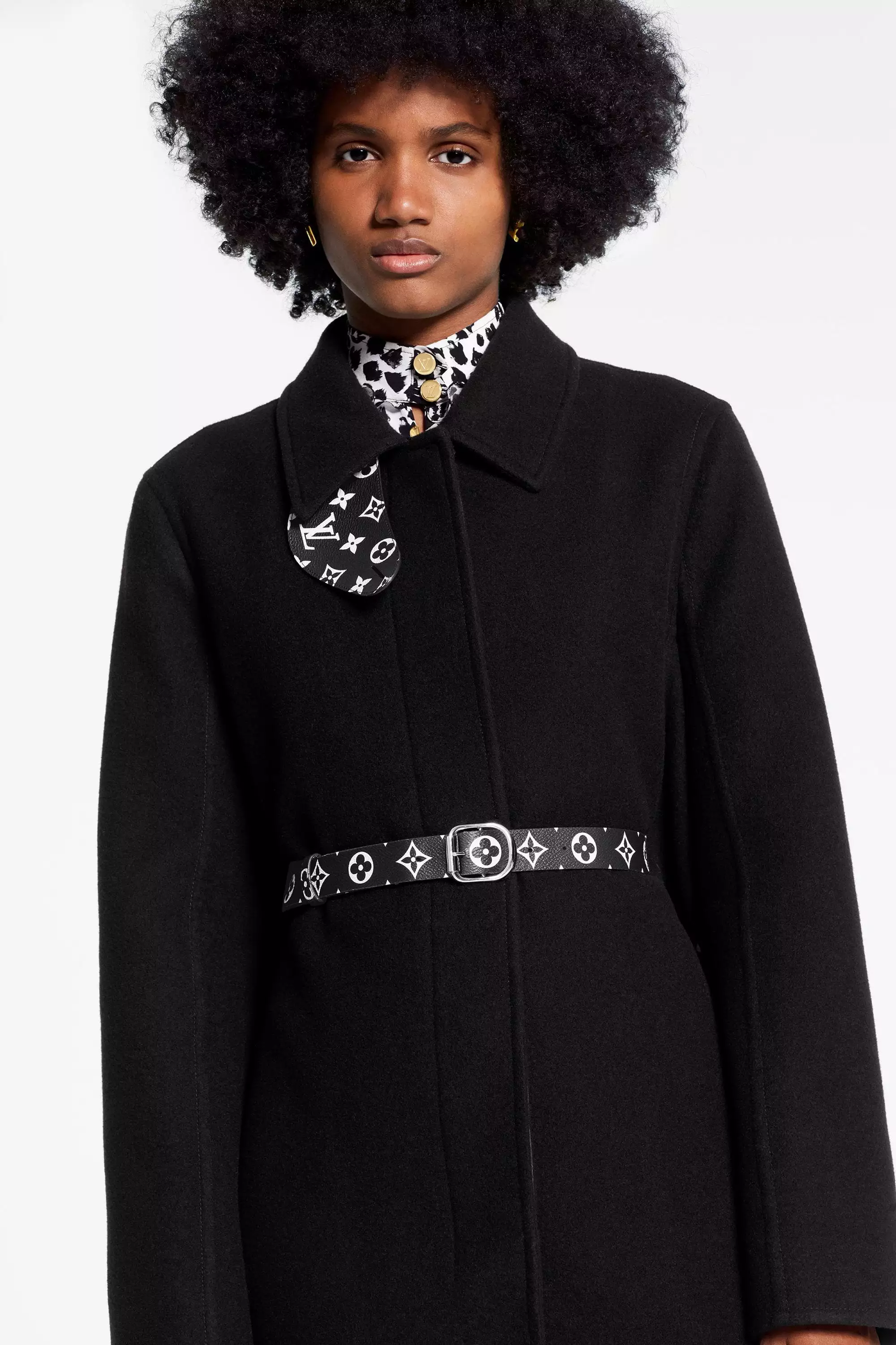 Belted Trapeze Coat