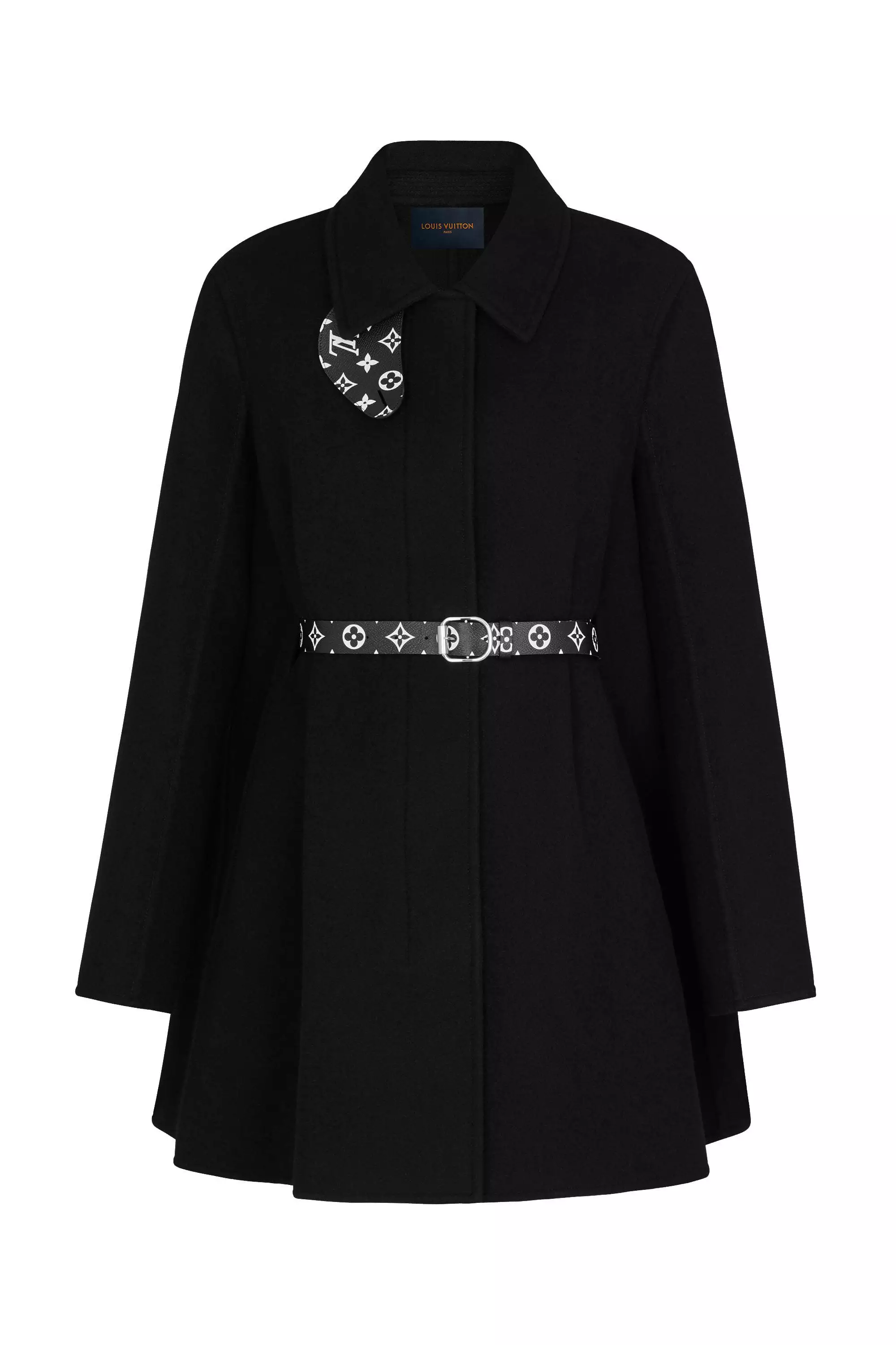 Belted Trapeze Coat