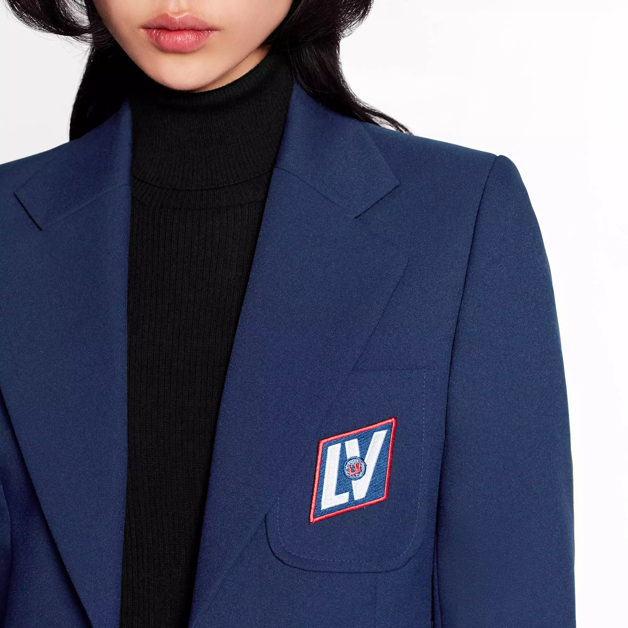 Blazer With Patches