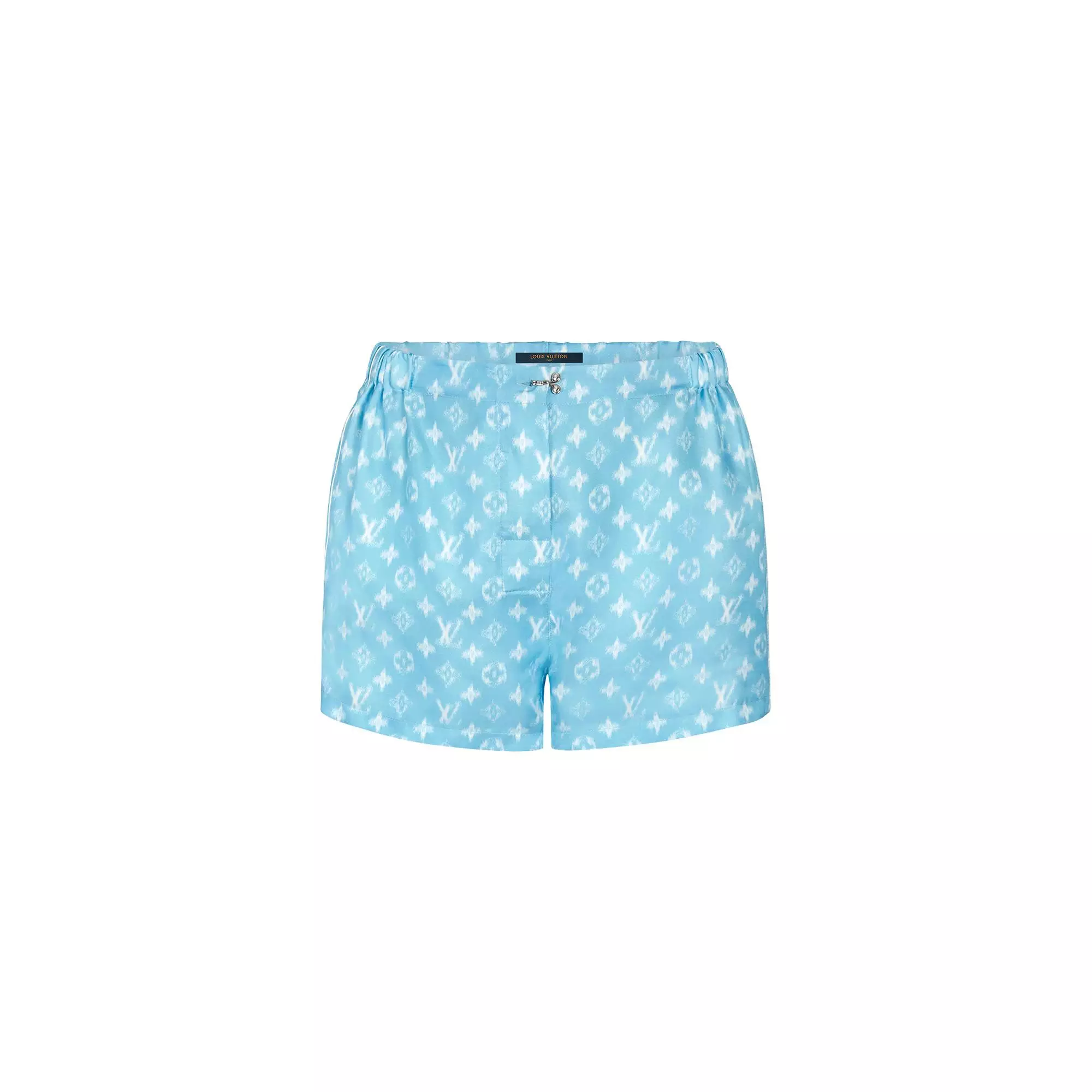 Blurry Monogram Pyjama-style Shorts