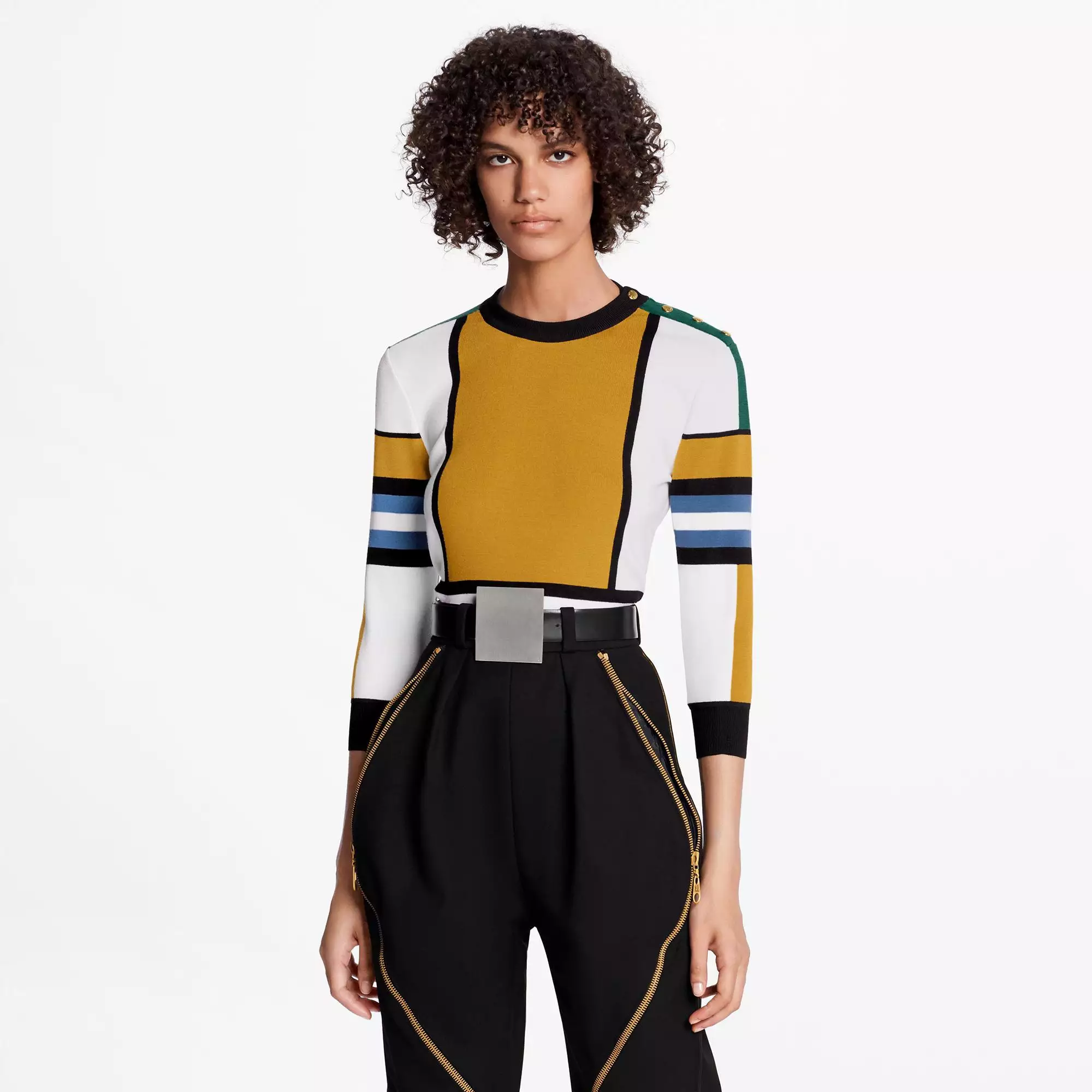 Colorblock Pullover