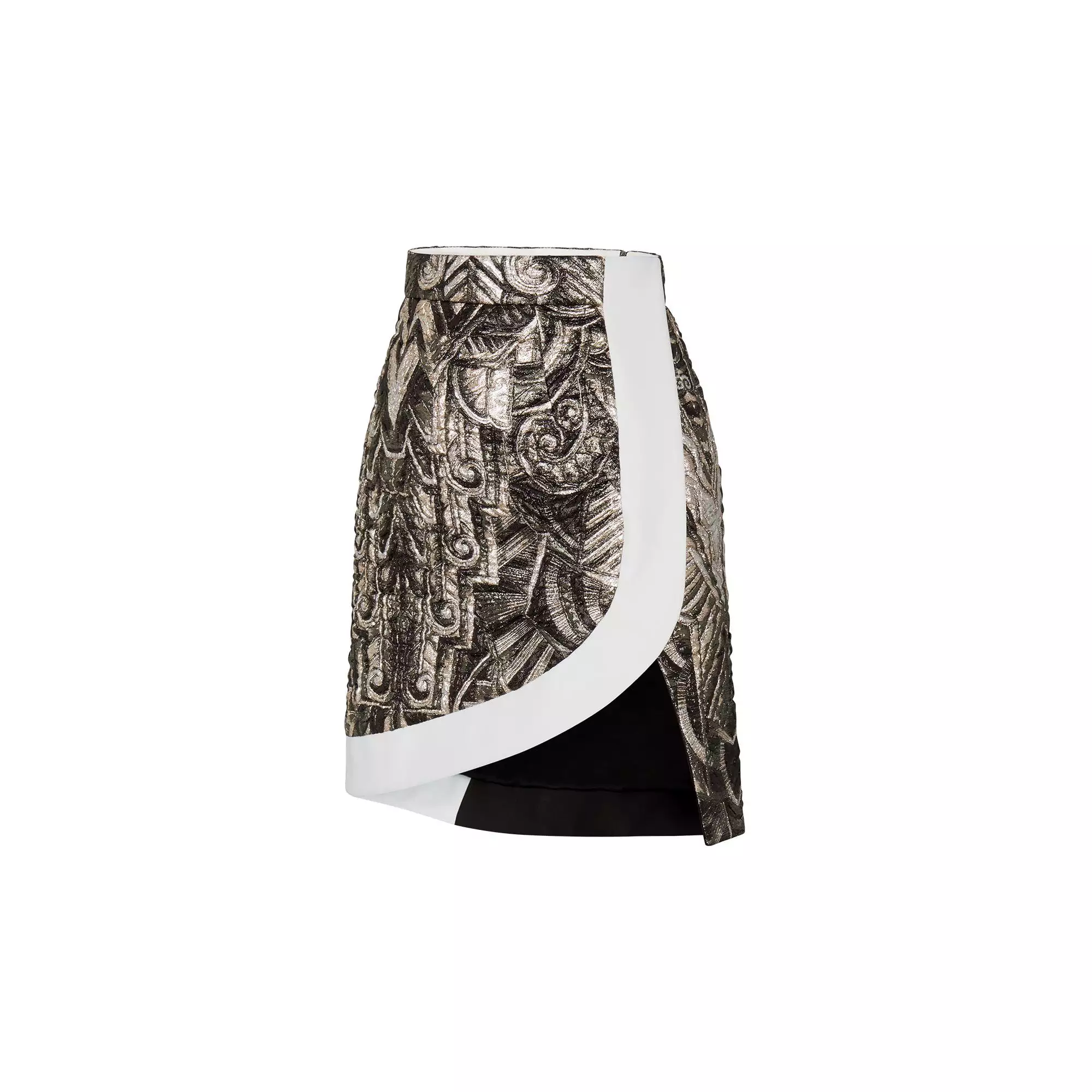 Jacquard Mini Skirt