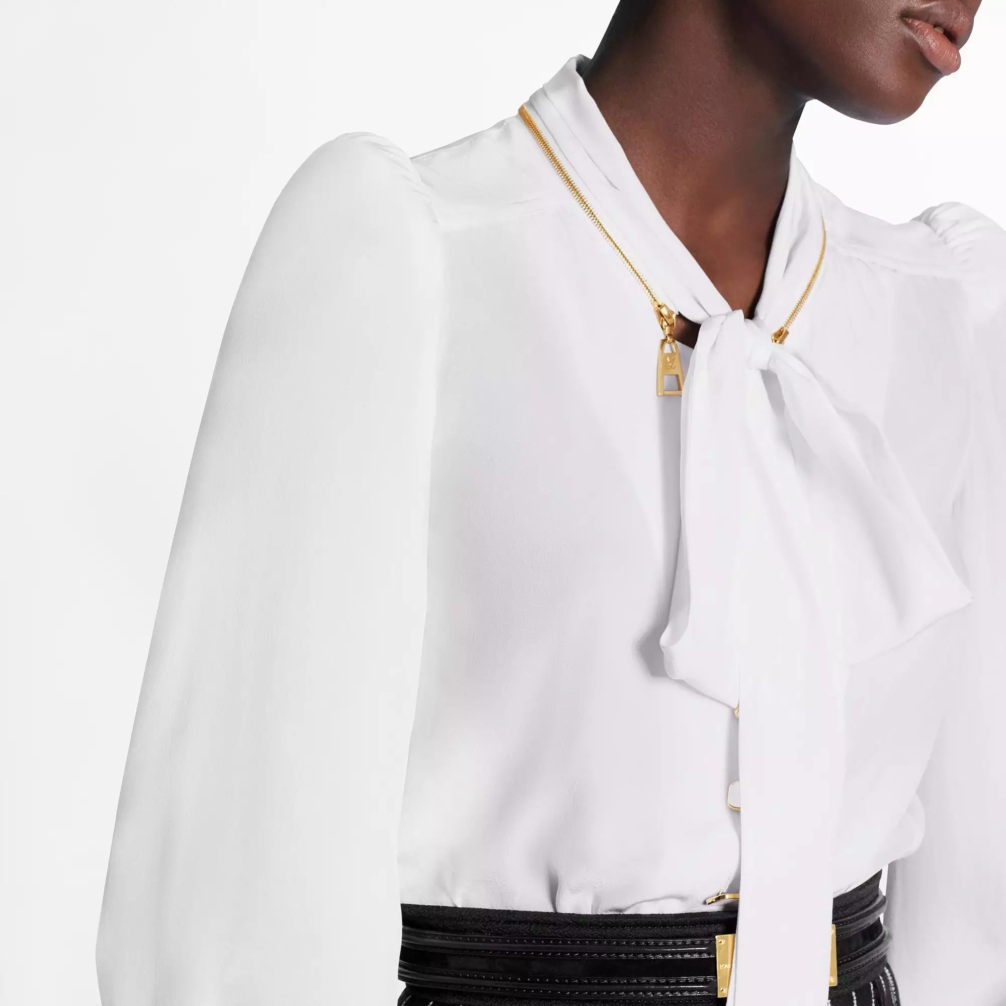 Lavalliere Collar Shirt