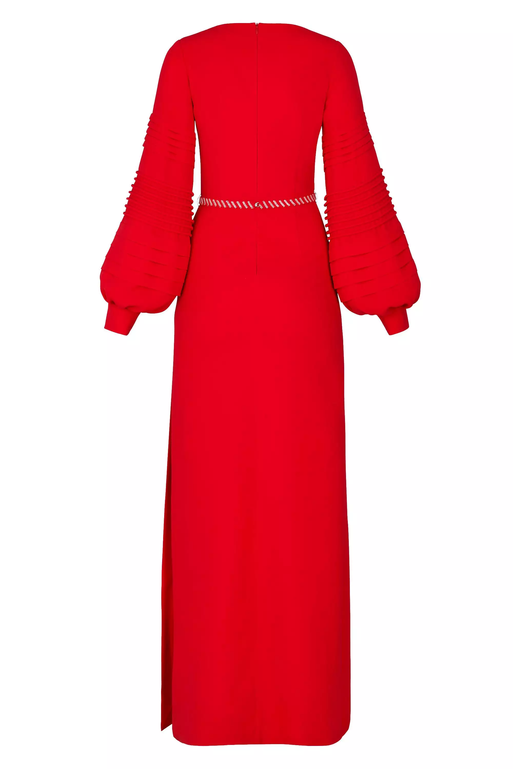 Long-Sleeved Evening Dress