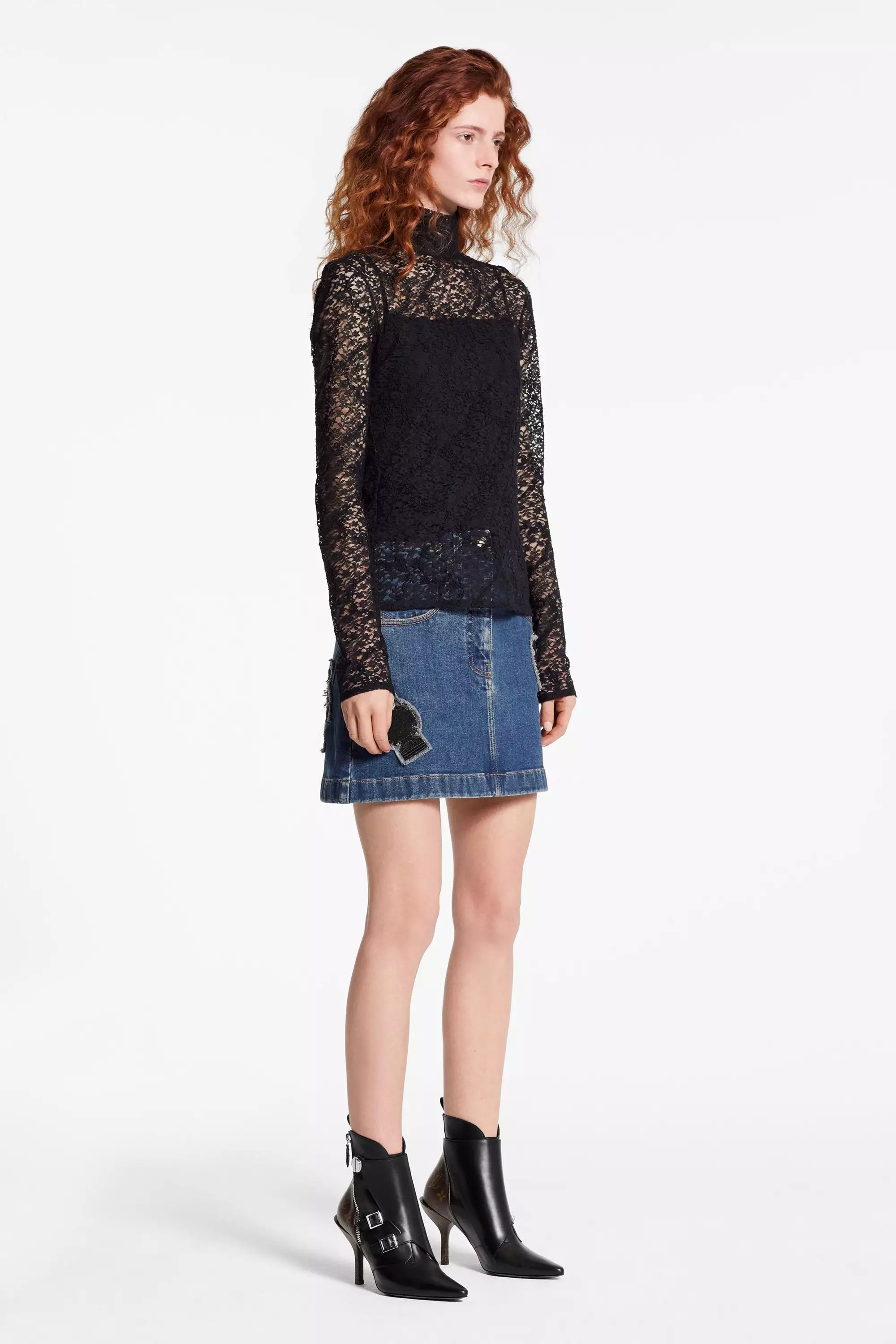 Long Sleeved Lace Top