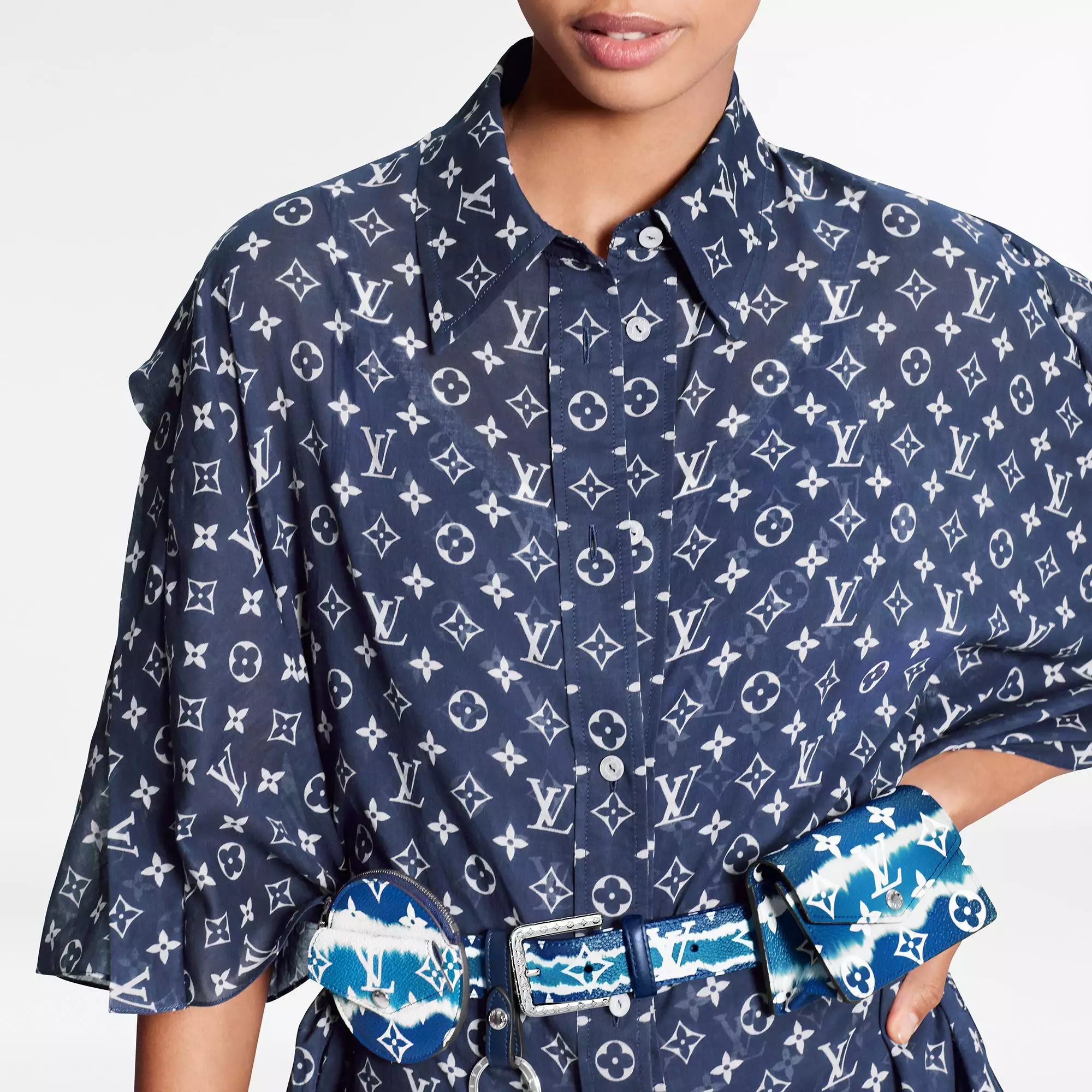 LV Escale Tunic Blouse