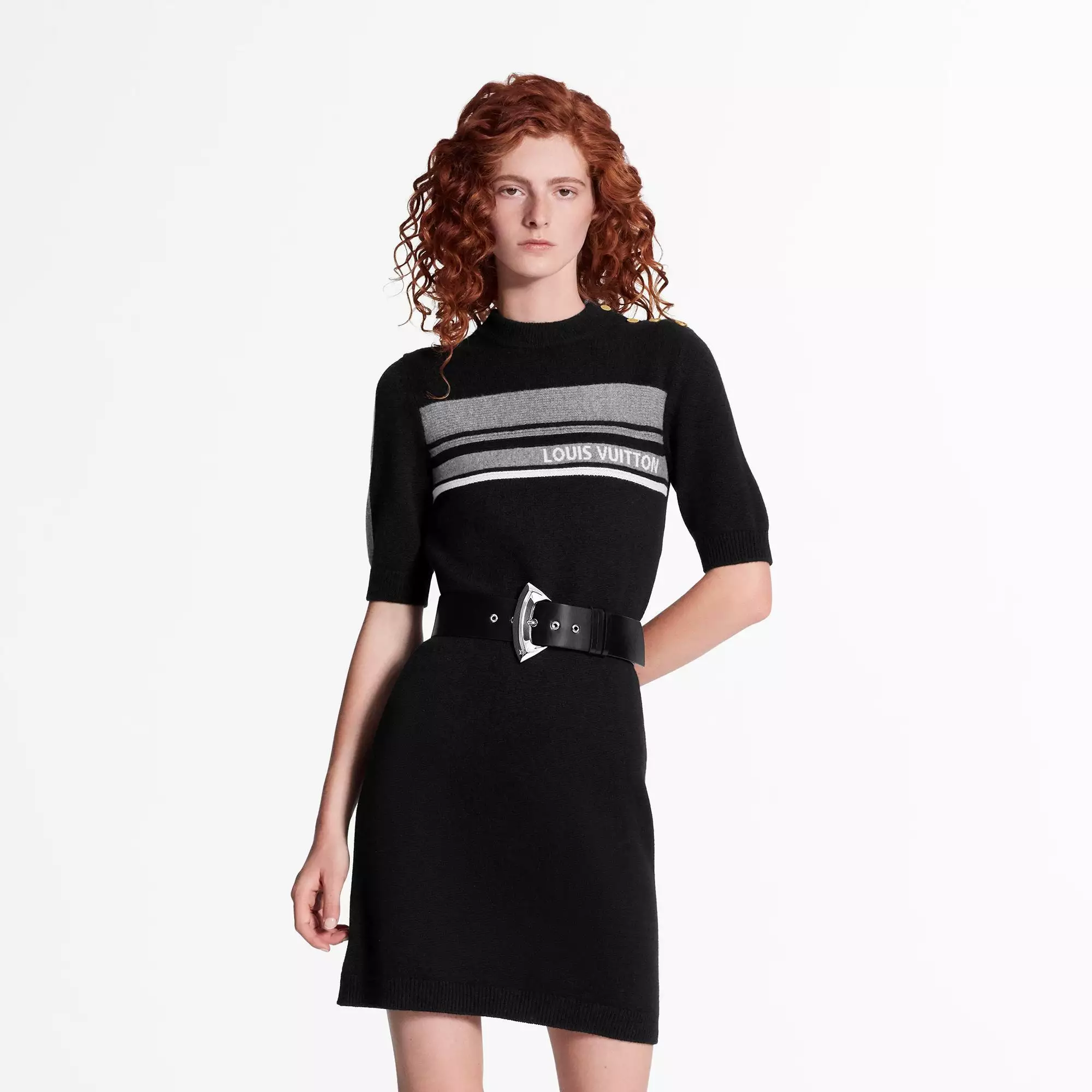 LV Intarsia Signature Dress