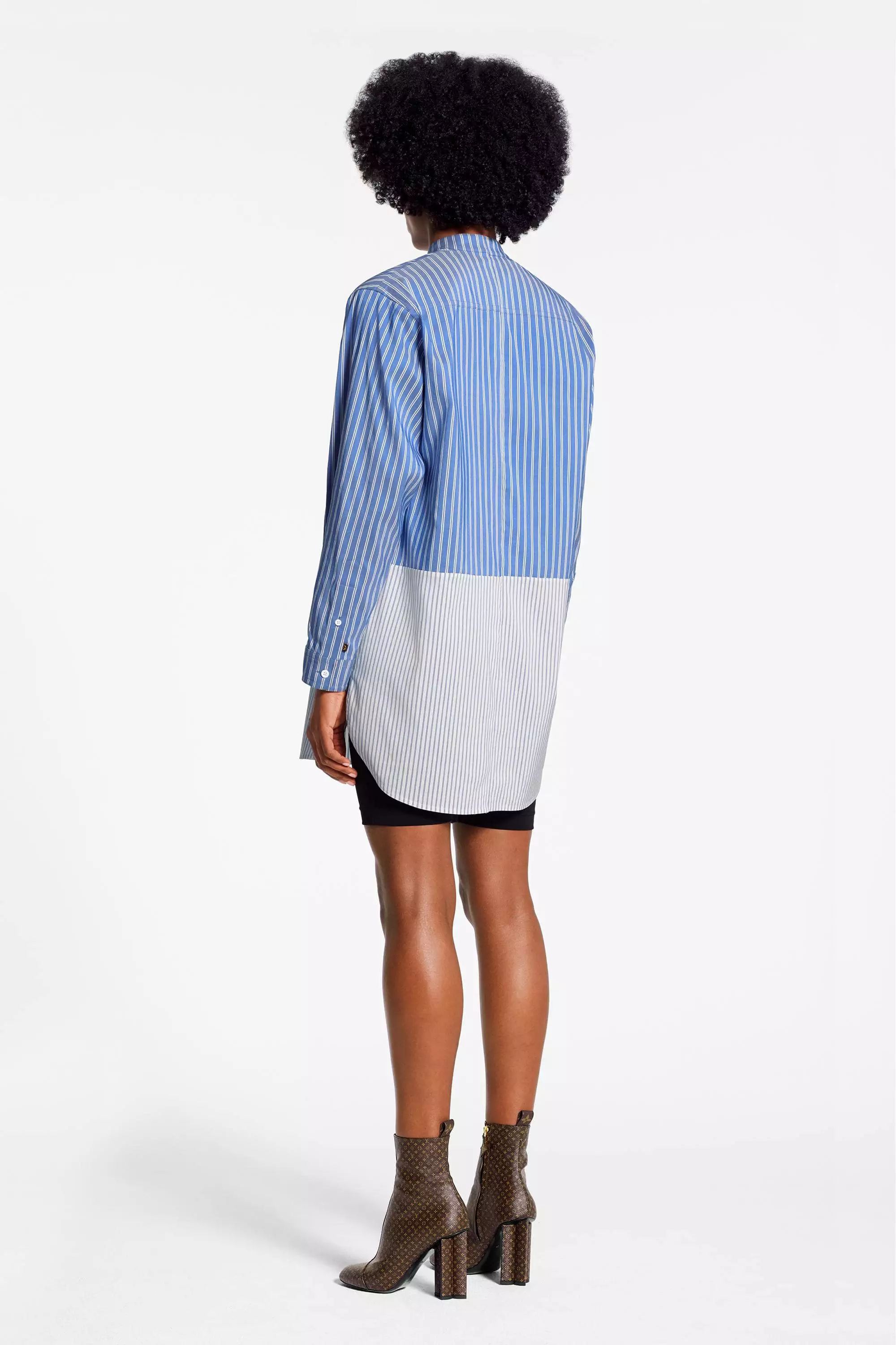 Oversized Shirt With Front Flap Pocket