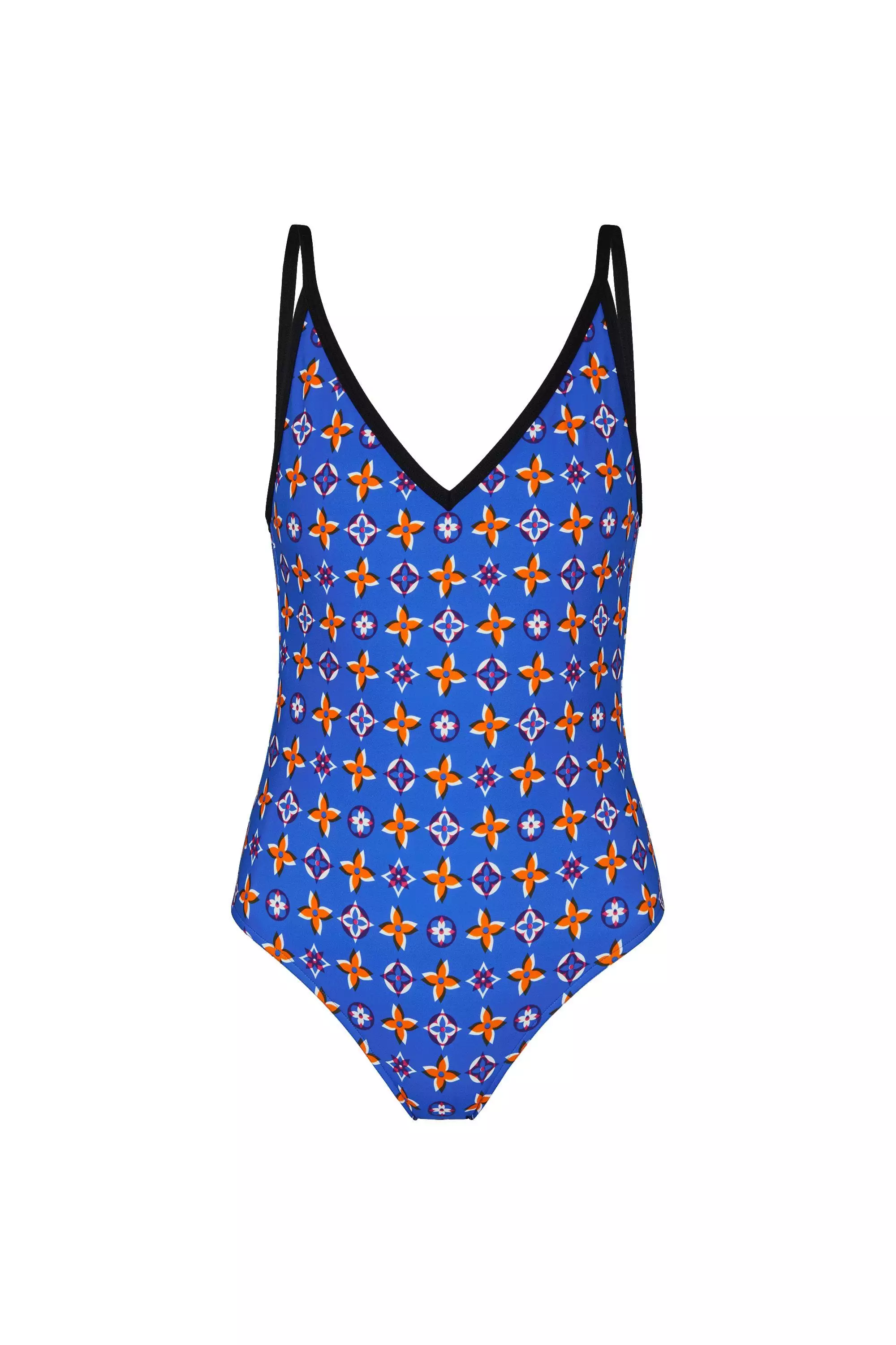 Printed One-Piece Swimsuit