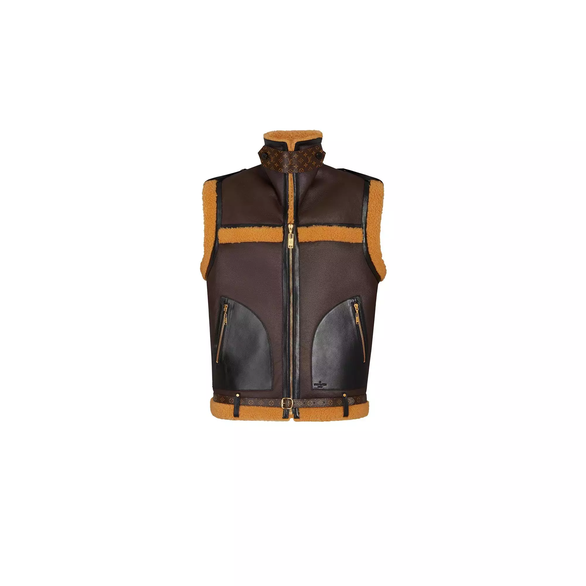 Shearling Aviator Gilet