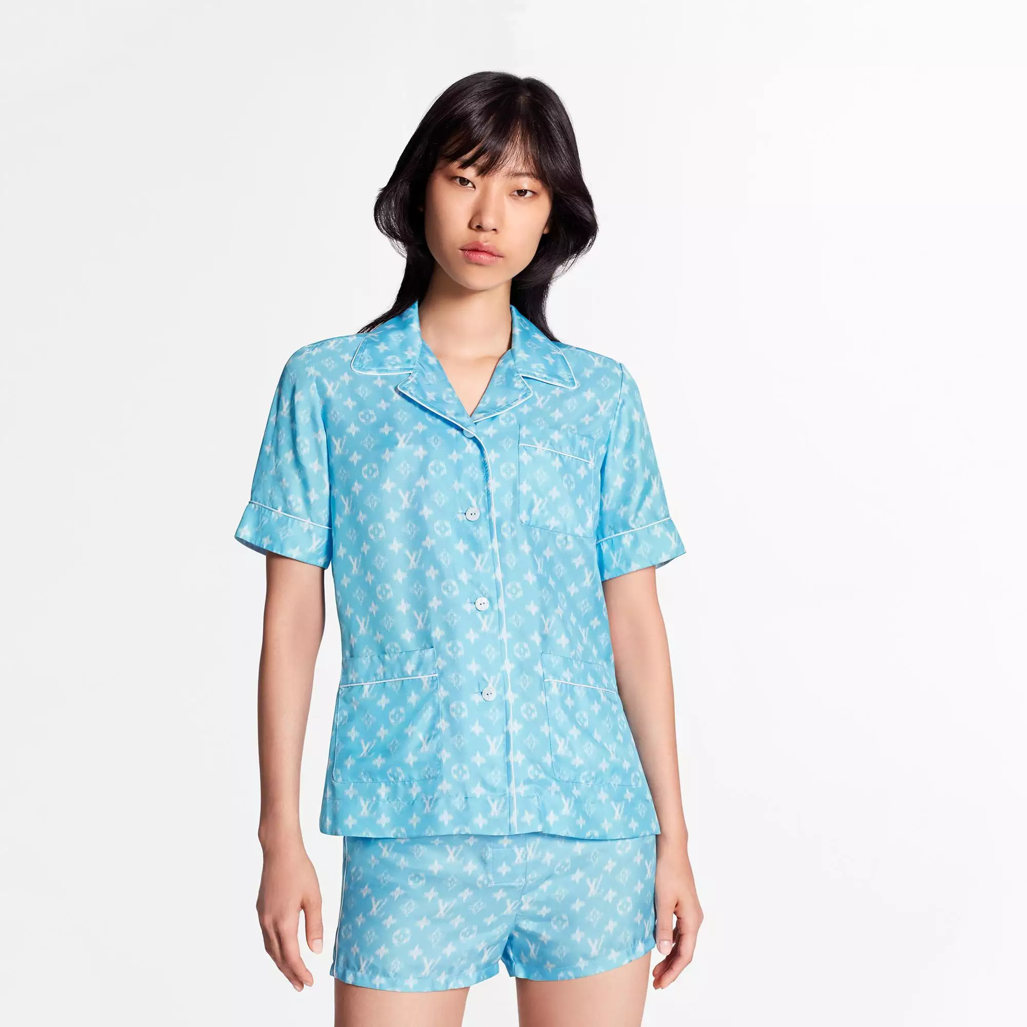 Short-Sleeved Pyjama Top