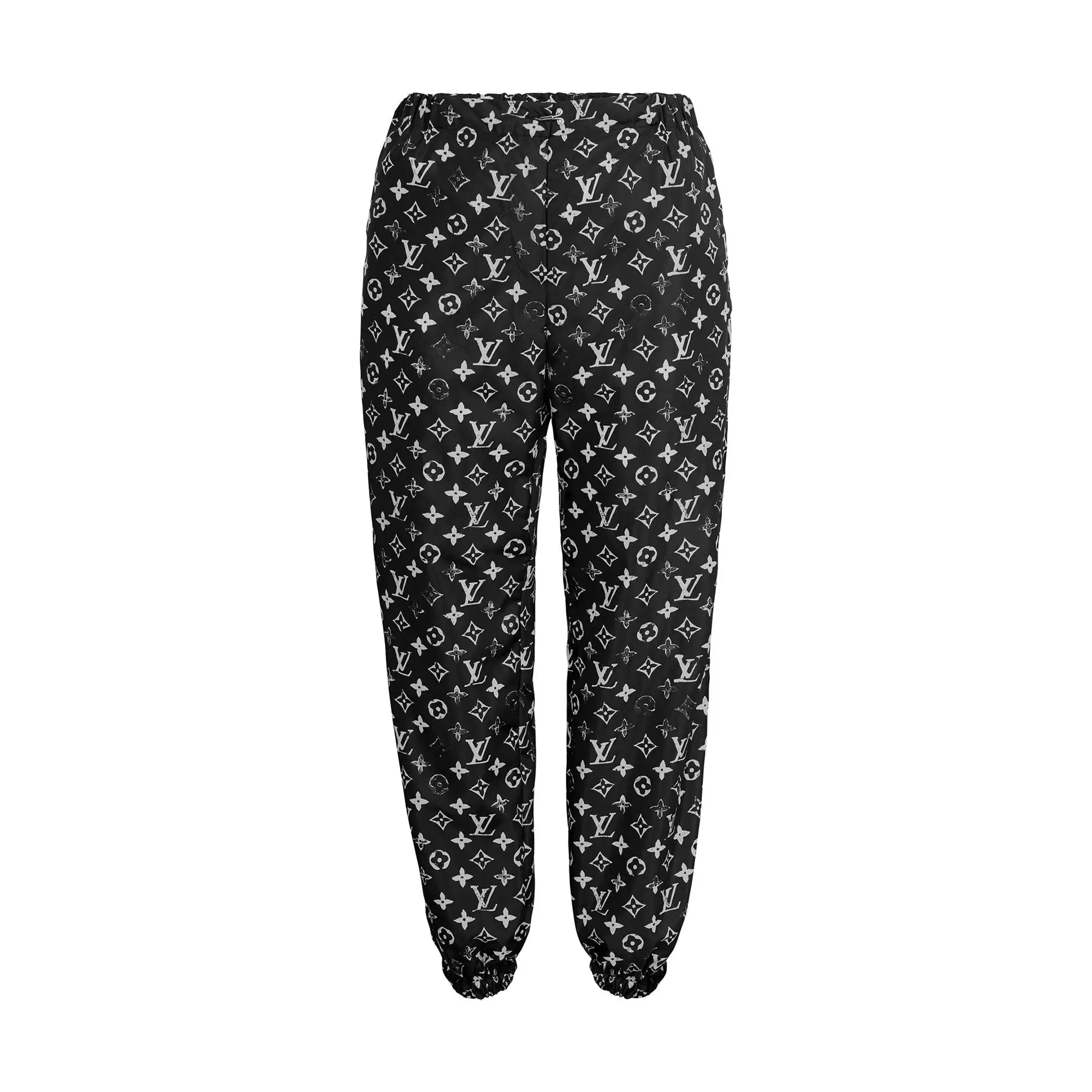 Stencil-effect Monogram Jogging Pants