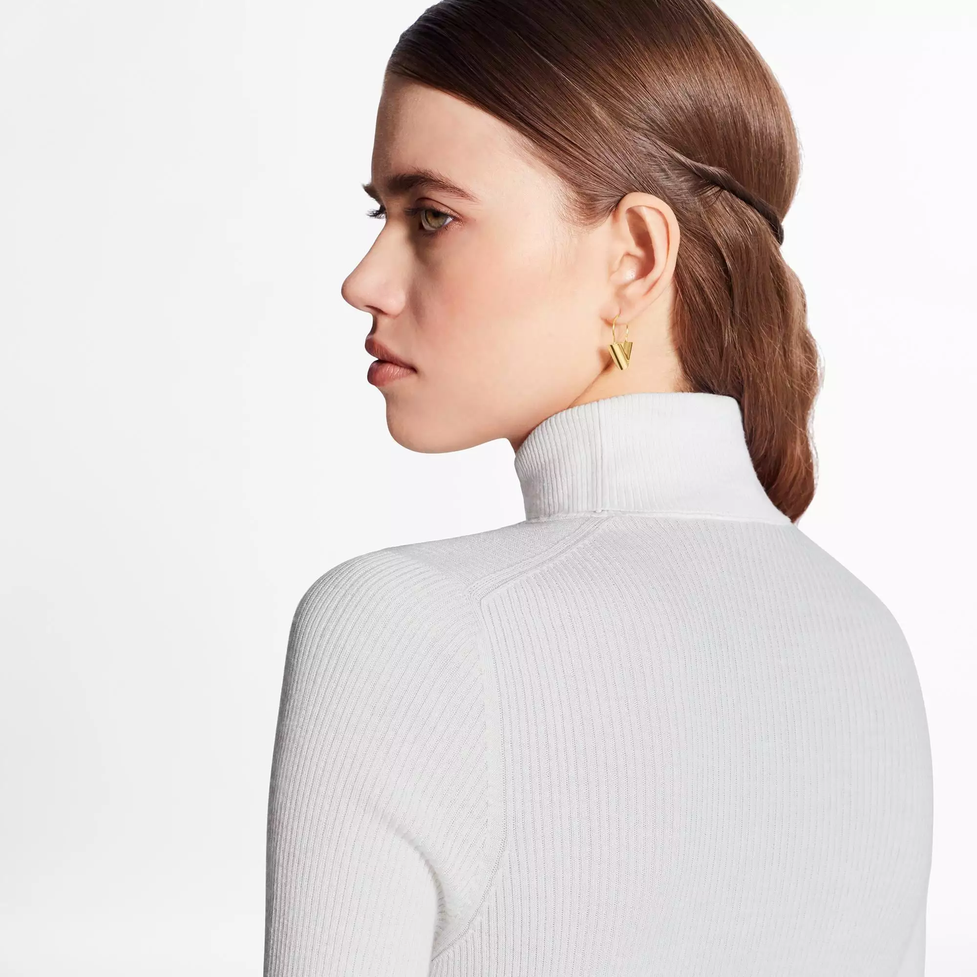 Thin Ribs Turtle Neck