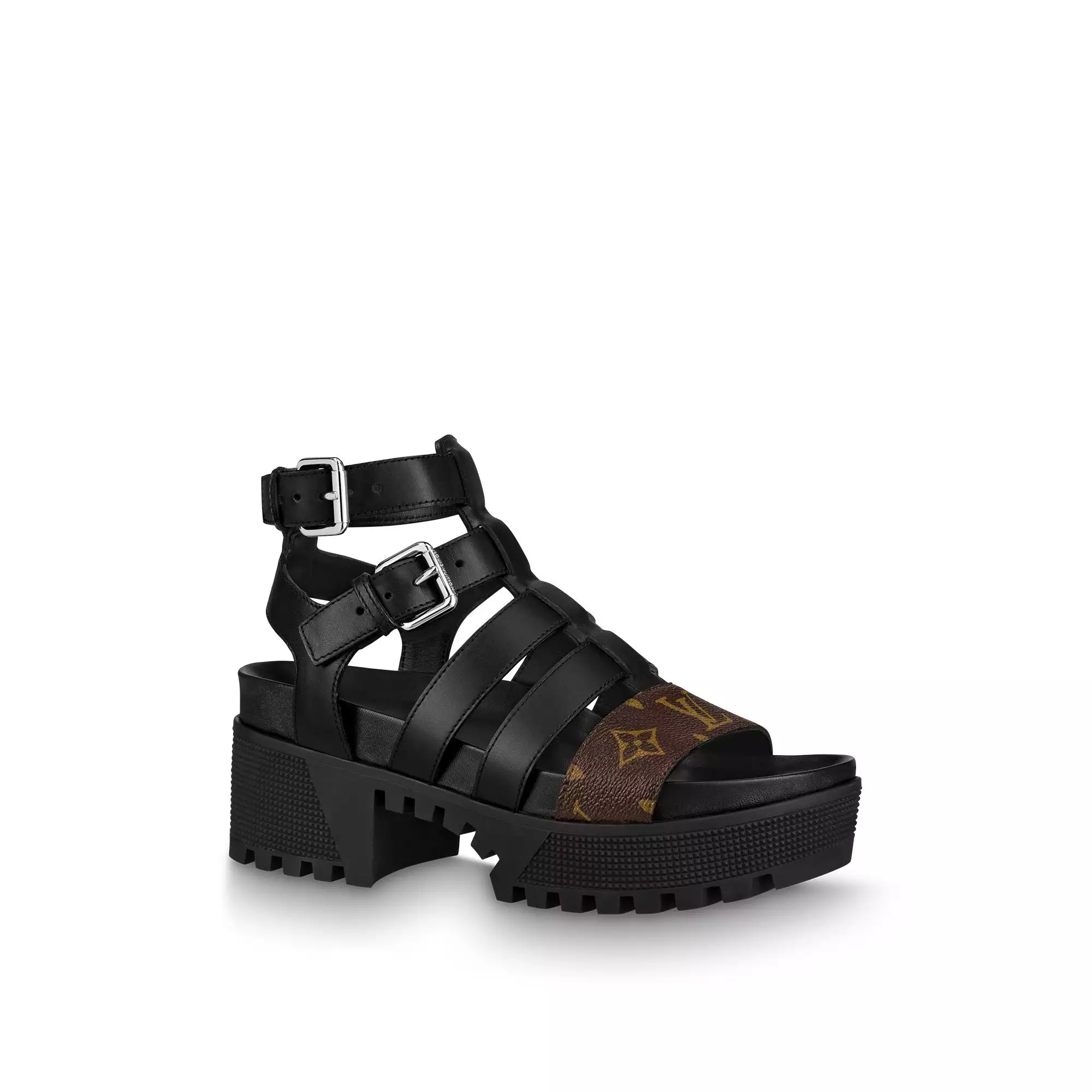 Laureate Multistrap Platform Sandal