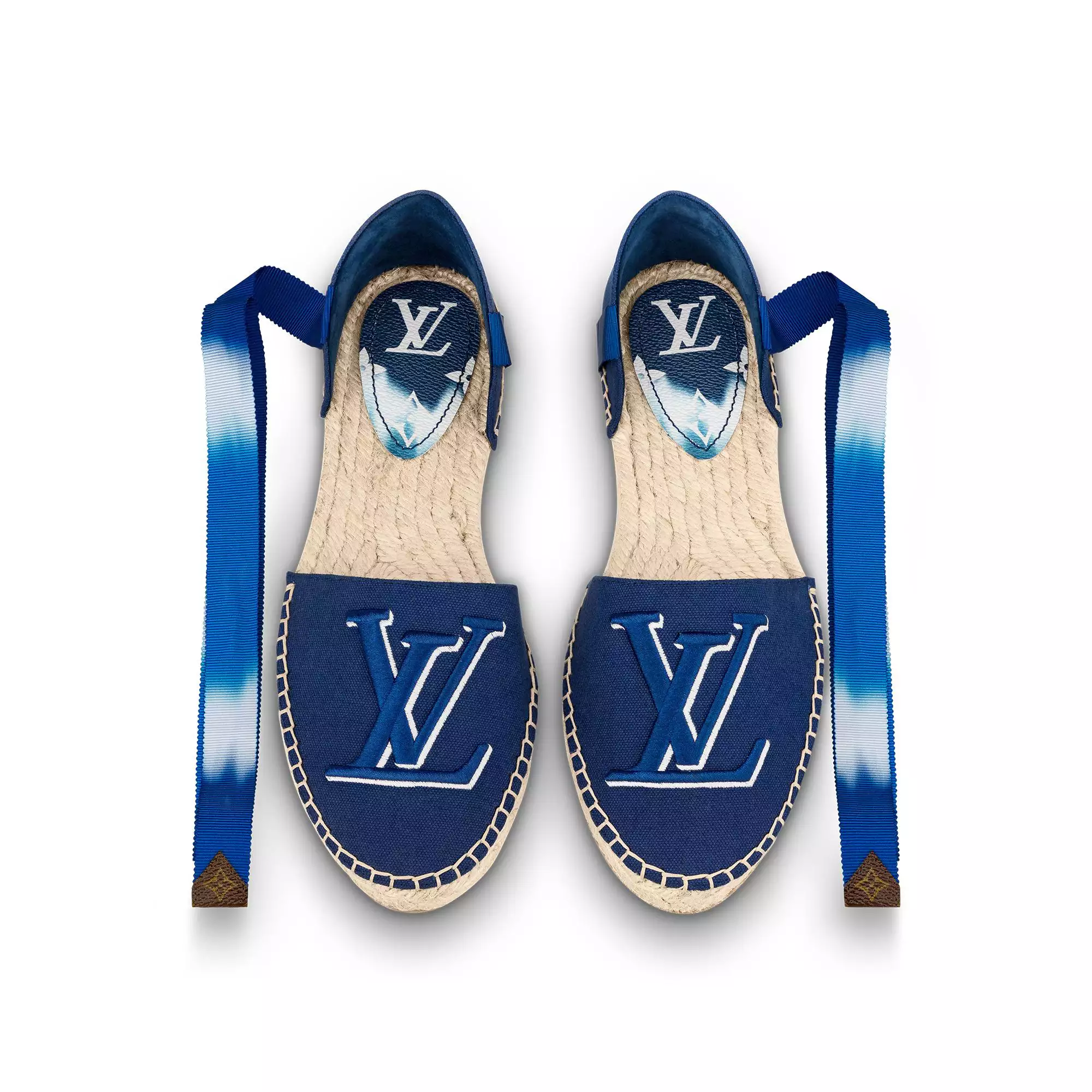 LV Escale Starboard Flat Espadrille