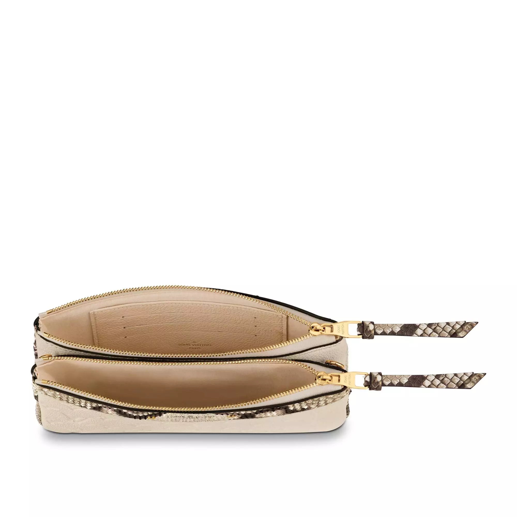 Double Zip Pochette